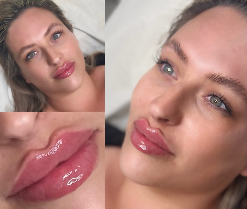 Allure permanent makeup result 2