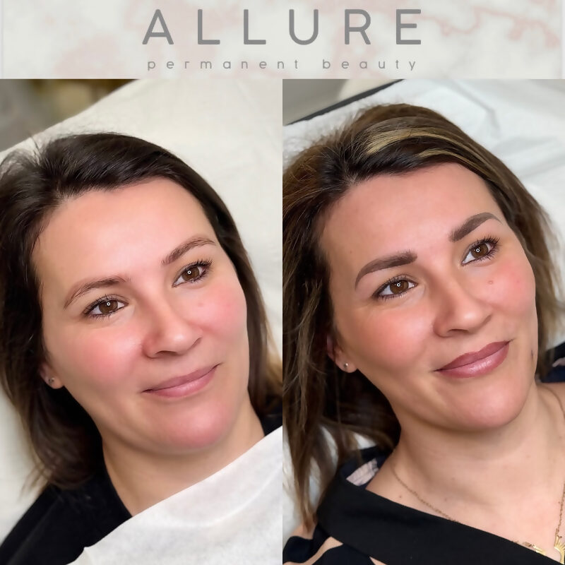 Allure permanent makeup result 23