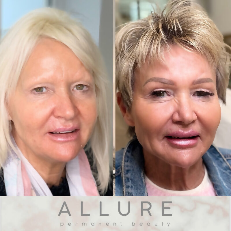 Allure permanent makeup result 32