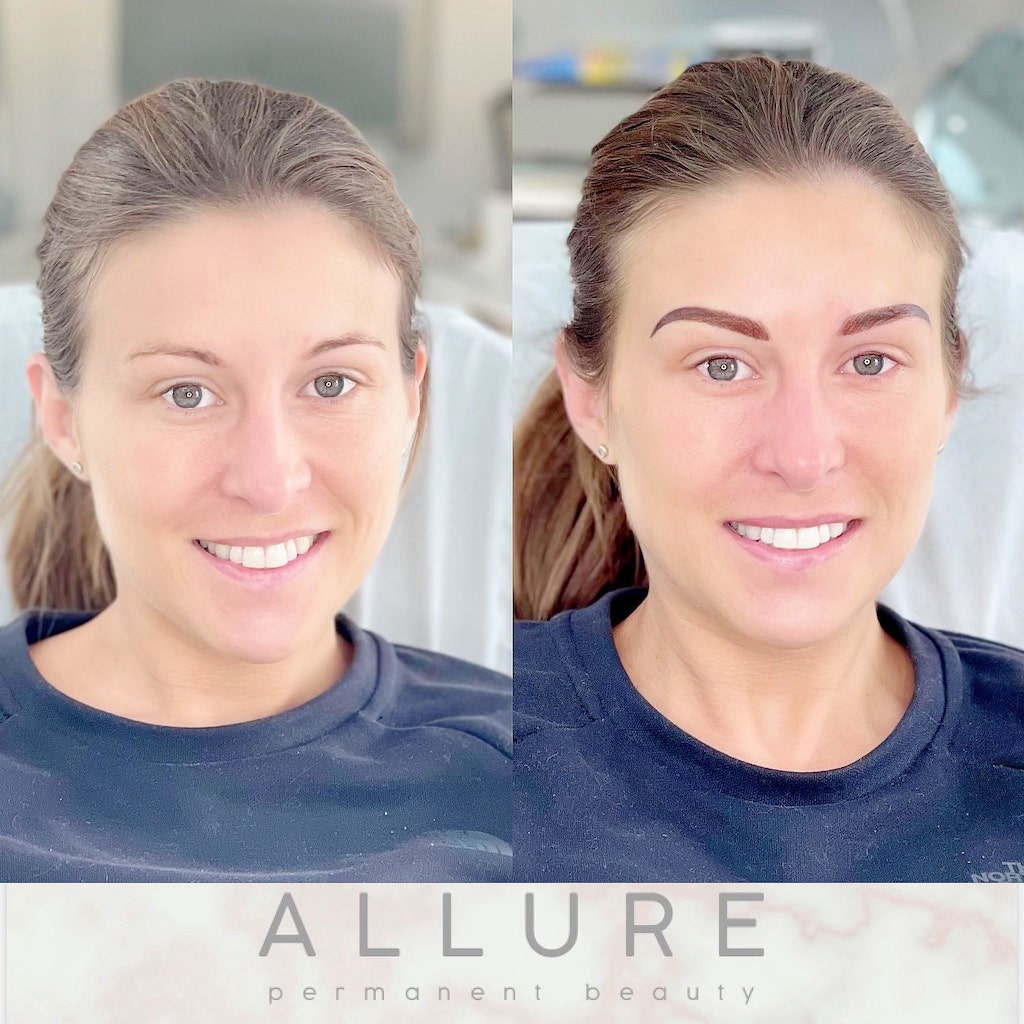 Brows before and after min